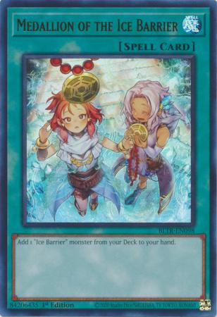 BLTR-EN098 Medallion of the Ice Barrier (Alternate Art)