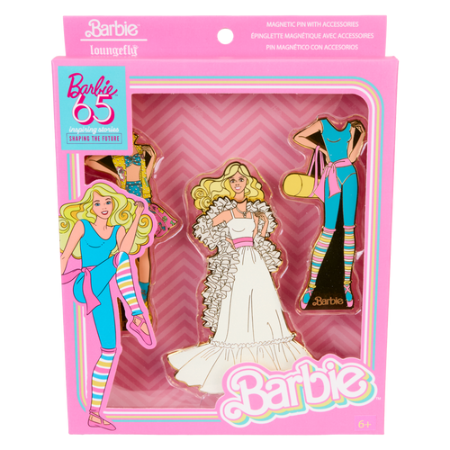 Barbie: 65th Anniversary Paper Doll Magnetic Pin Set