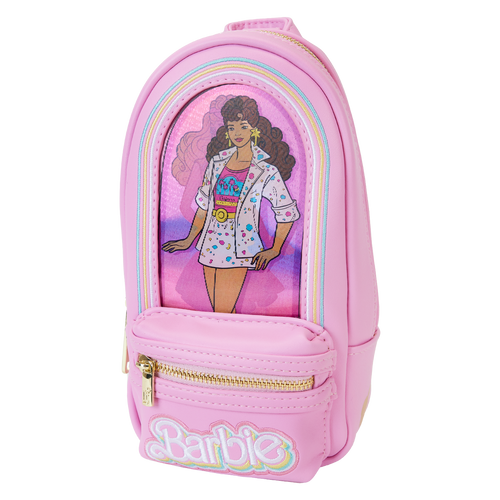 Barbie 65th Anniversary Doll Box Triple Lenticular Mini Backpack Pencil Case