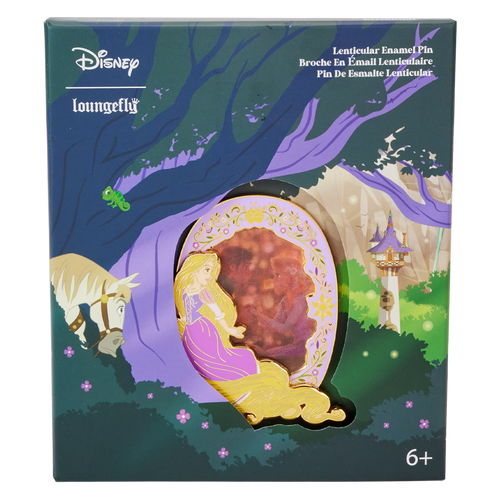 Disney: Tangled Rapunzel Princess Series 3-inch Collector Box Lenticular Pin
