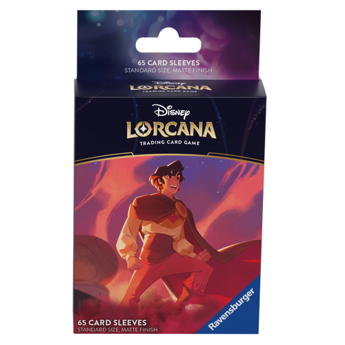 Disney Lorcana: Shimmering Skies Card Sleeves - Aladdin
