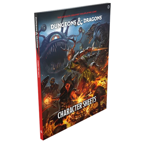 Dungeons & Dragons - Character Sheets 2024
