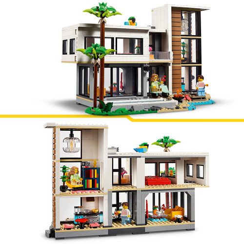 Creator 3in1 Modern House Building Set 31153