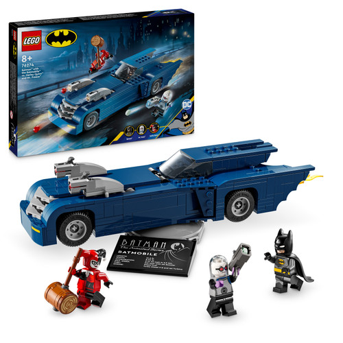 DC Batman with the Batmobile vs. Harley Quinn & Mr. Freeze 76274