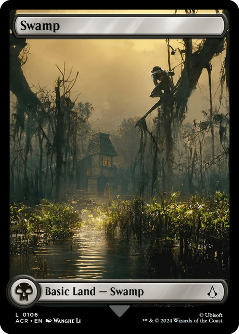 Swamp (#106) (Full Art) | Universes Beyond: Assassin's Creed