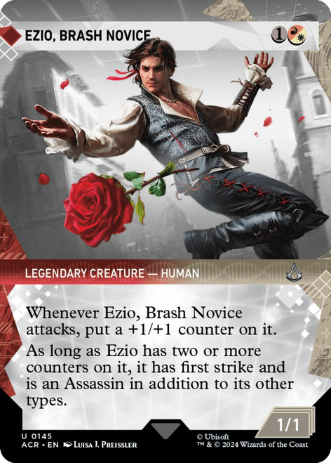 Ezio, Brash Novice (Showcase Frame)