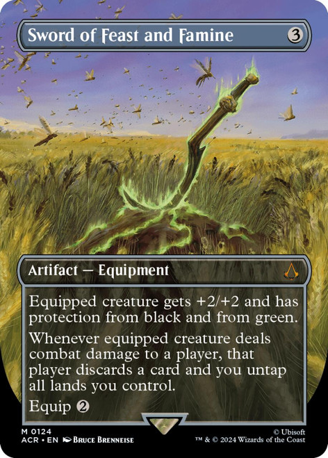 Sword of Feast and Famine (Borderless Foil)