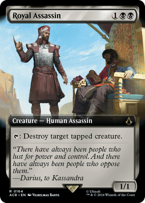 Royal Assassin (Extended Art Foil) | Universes Beyond: Assassin's Creed