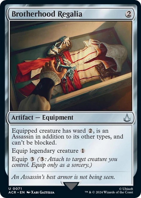 Brotherhood Regalia (Foil)