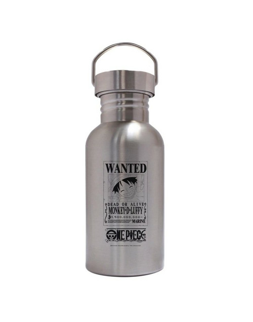 One Piece Wanted Canteen Steel Bottle