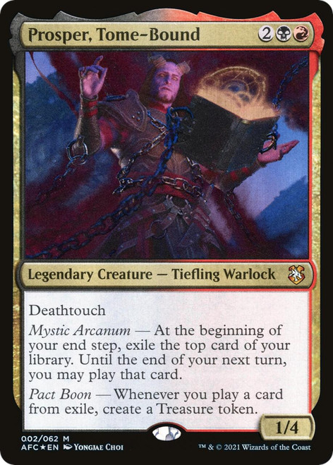 Prosper, Tome-Bound (Etched Foil Display Commander)