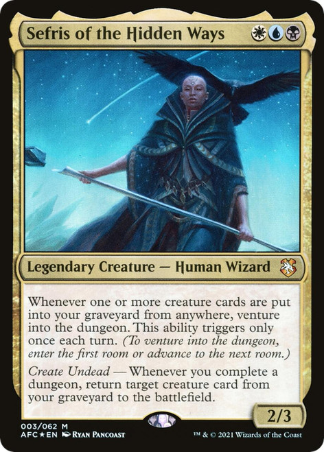 Sefris of the Hidden Ways (Etched Foil Display Commander)