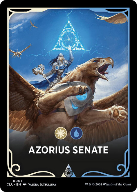 Azorius Senate (Front Summary Card)