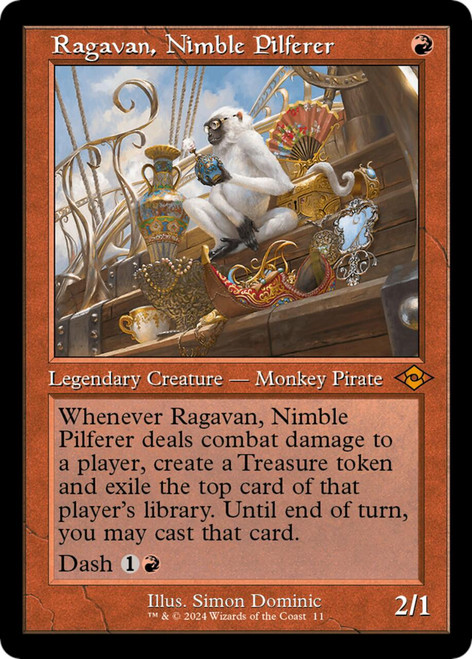 Ragavan, Nimble Pilferer (Retro Timeshift) | Modern Horizons 2: Timeshift