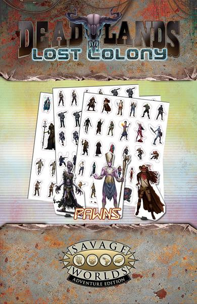 Savage Worlds AE: Deadlands Lost Colony - Pawn Set