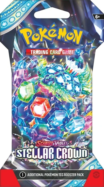 Scarlet and Violet Stellar Crown Booster Pack (Cardboard Packaging)