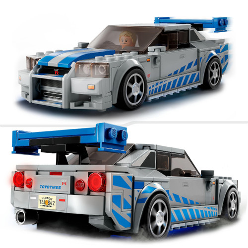Speed Champions 2 Fast 2 Furious Nissan Skyline GT-R (R34) 76917
