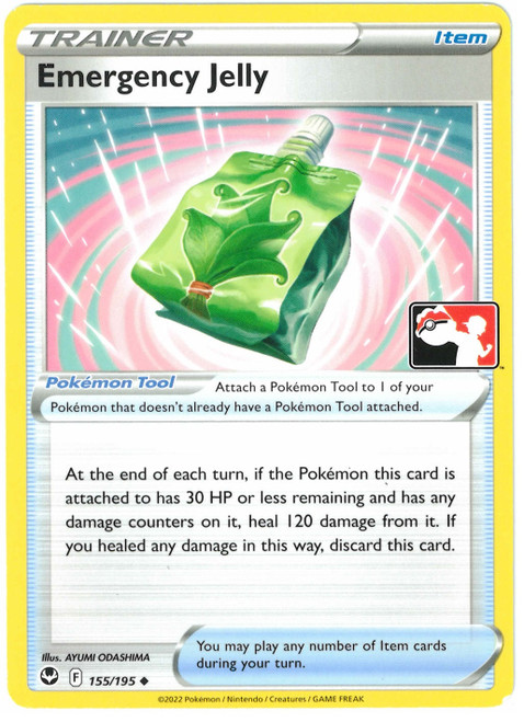 SWSH Silver Tempest 155/195 Emergency Jelly (Prize Pack League Promo Non-Holo)