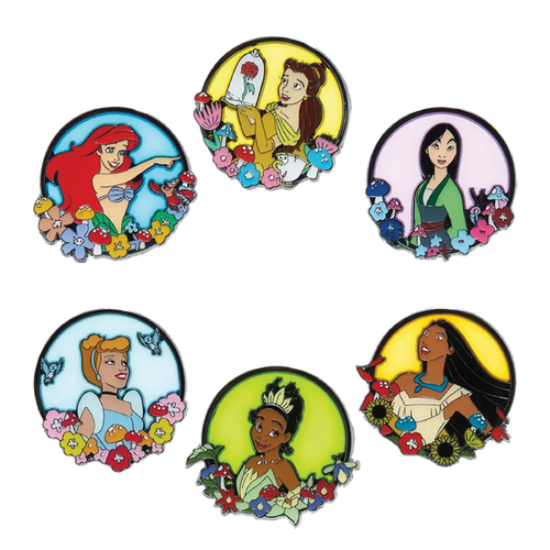 Disney Princess Floral Mystery Box Pin