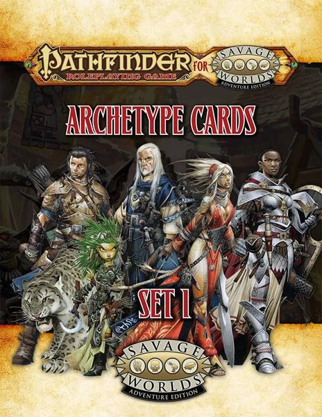 Savage Worlds AE: Archtype Cards, Set 1