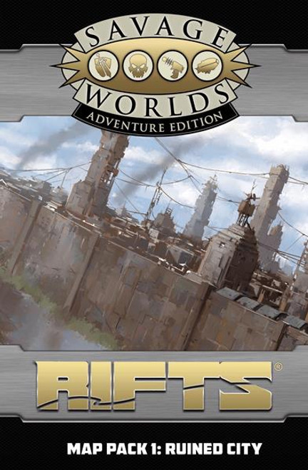 Savage Worlds AE: Rifts - Map Pack 1, Ruined City