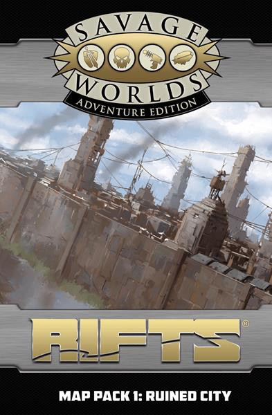 Savage Worlds AE: Rifts - Map Pack 1, Ruined City