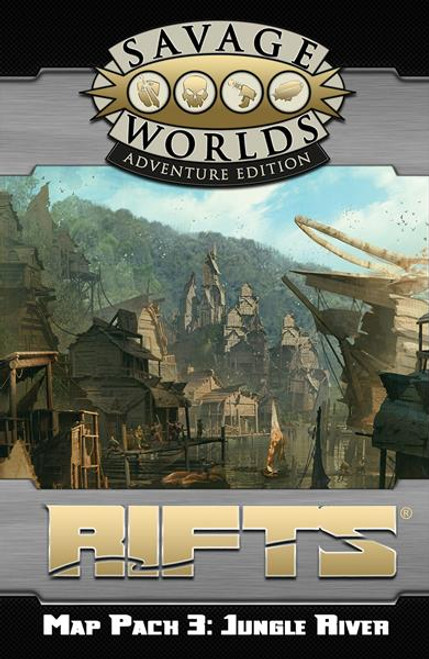 Savage Worlds AE: Rifts - Map Pack 3, Amazon Village & River Ruins