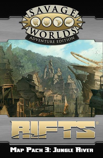 Savage Worlds AE: Rifts - Map Pack 3, Amazon Village & River Ruins