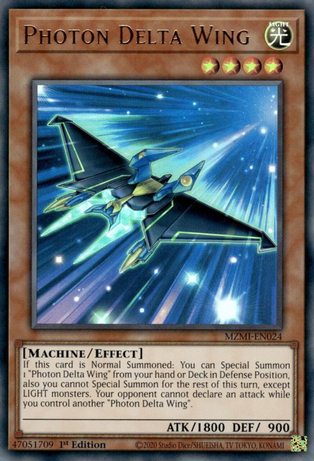 MZMI-EN024 Photon Delta Wing (Ultra Rare)