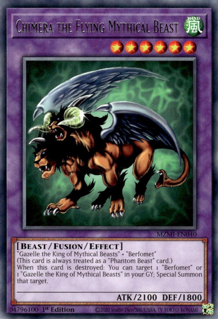 MZMI-EN040 Chimera the Flying Mythical Beast (Rare)