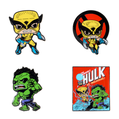 Marvel: Wolverine 50th Anniversary 4-pack Pin Set