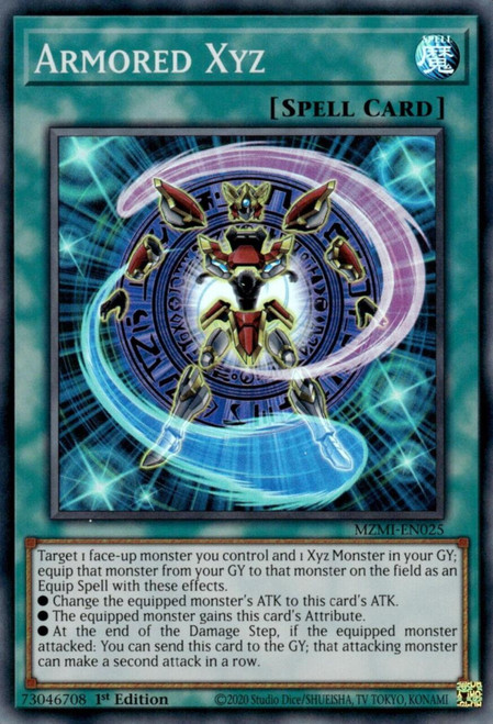 MZMI-EN025 Armored Xyz (Collector's Rare)