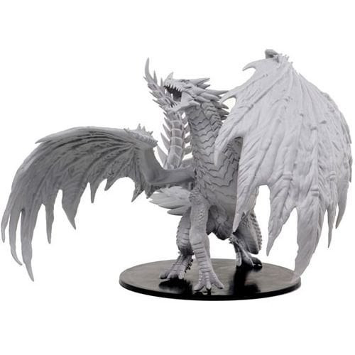 *DAMAGED* Pathfinder Battles Deep Cuts Unpainted Miniatures (Wave 7) - Gargantuan Red Dragon