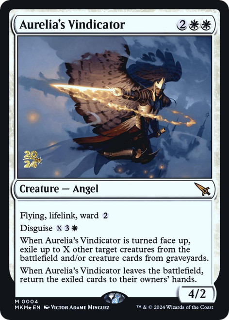 Aurelia's Vindicator (Prerelease Foil)
