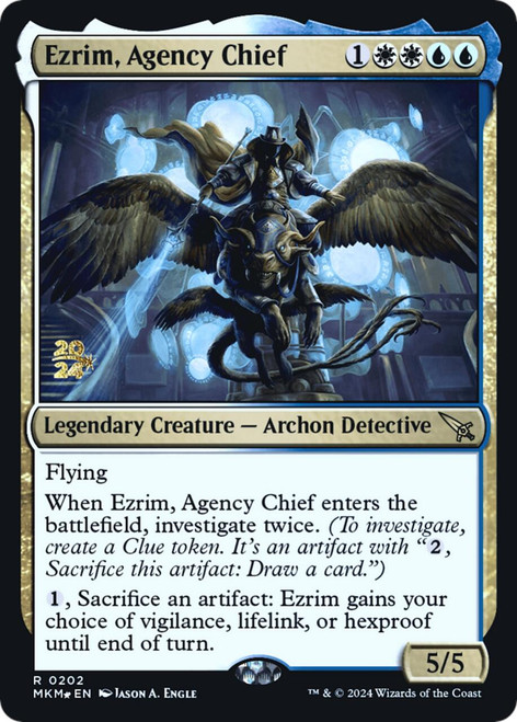 Ezrim, Agency Chief (Prerelease Foil)