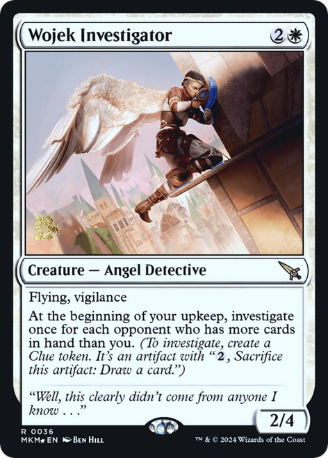 Wojek Investigator (Prerelease Foil)