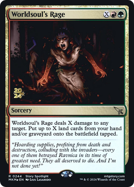 Worldsoul's Rage (Prerelease Foil)