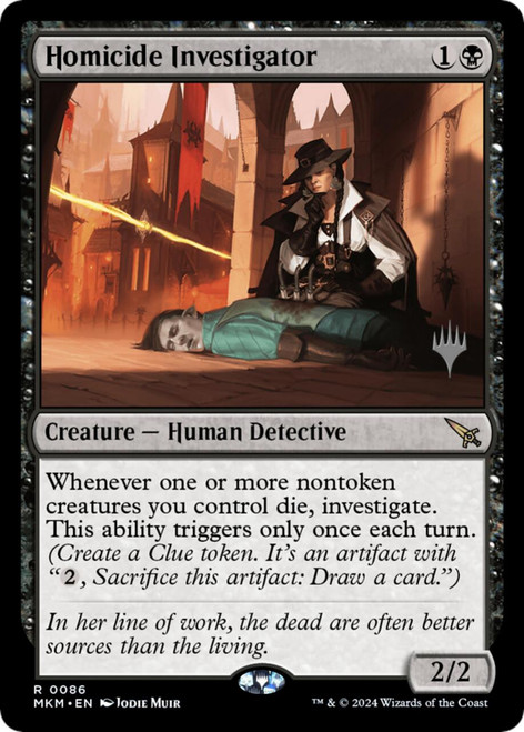 Homicide Investigator (Promo Pack Foil)