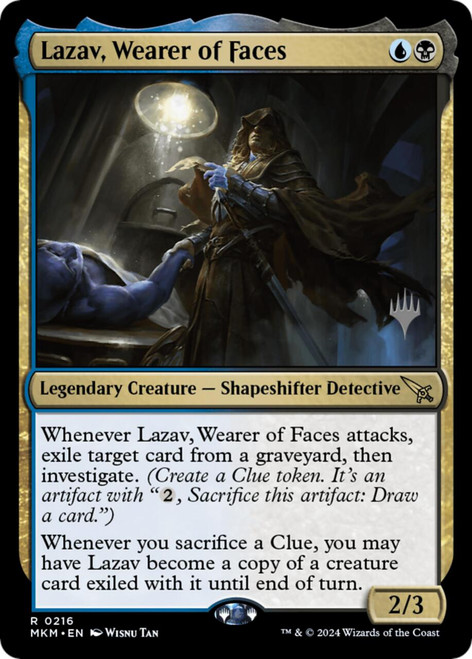 Lazav, Wearer of Faces (Promo Pack Foil)