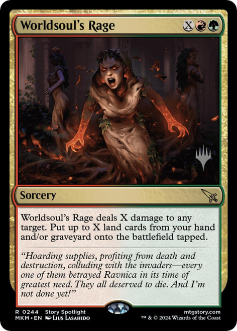 Worldsoul's Rage (Promo Pack Foil)
