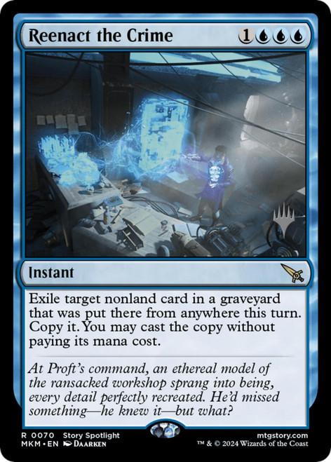 Reenact the Crime (Promo Pack Non-Foil)