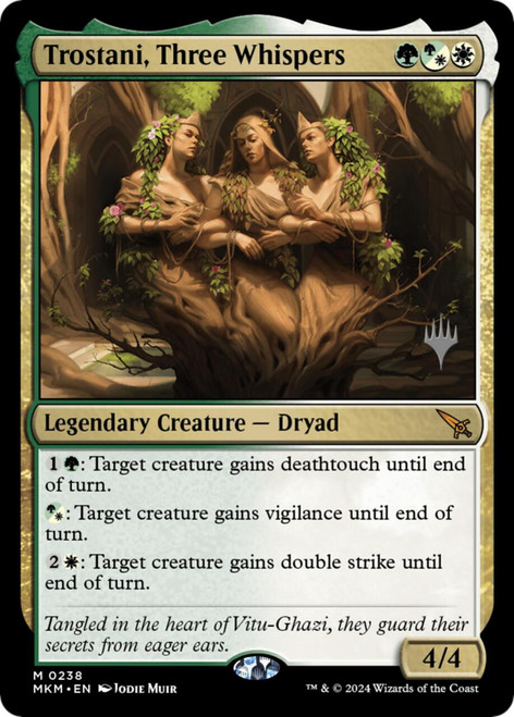 Trostani, Three Whispers (Promo Pack Non-Foil)
