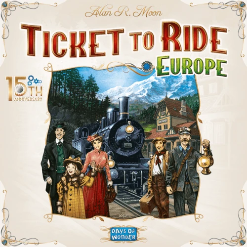 *DAMAGED* Ticket to Ride: Europe 15th Anniversary Collector's Edition (Damaged #2)
