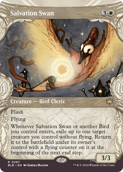 Salvation Swan (Showcase Frame)