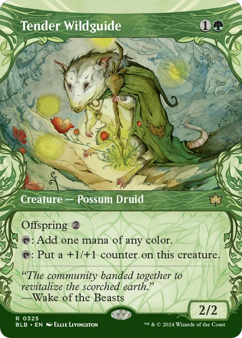 Tender Wildguide (Showcase Frame)