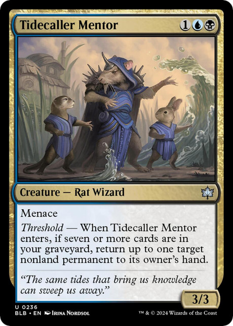 Tidecaller Mentor (Foil)