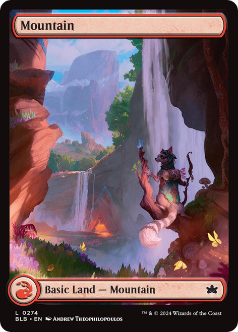 Mountain (#274) (Full Art) (Foil)