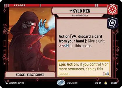 Kylo Ren, Rash and Deadly
