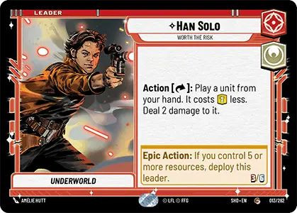 Han Solo, Worth the Risk
