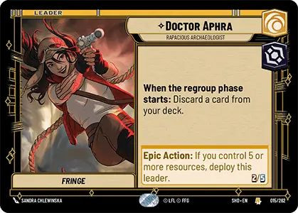 Doctor Aphra, Rapacious Archaeologist